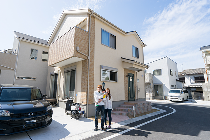 陽の光が降り注ぐ家 U様